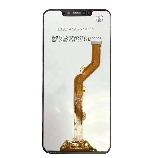 Pantalla LCD Teléfono Reemplazo del ensamblaje del digitalizador de la pantalla táctil con el marco para Infinix X622