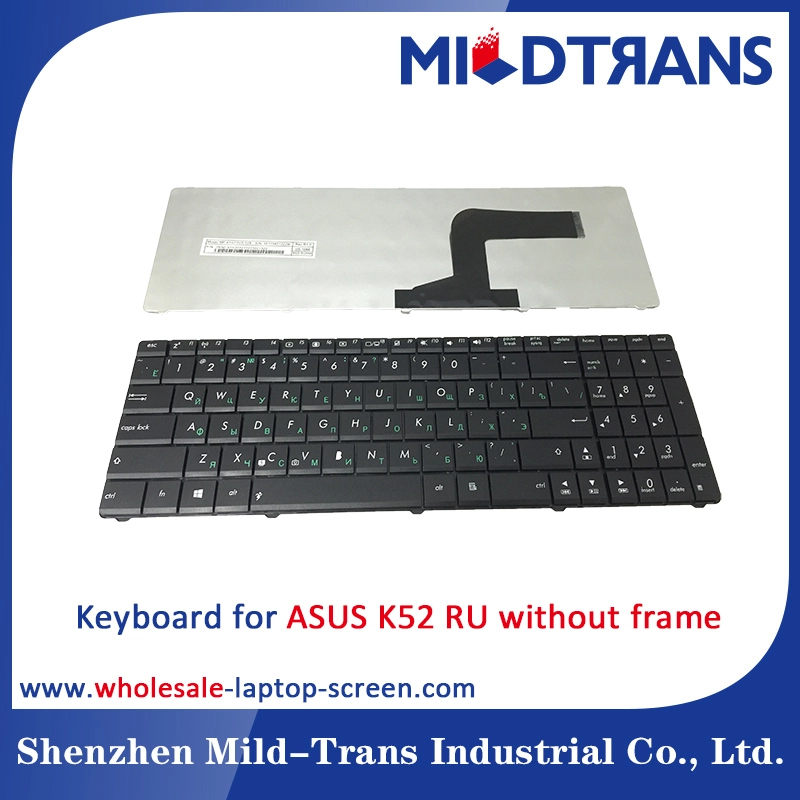 RU Laptop Keyboard for ASUS K52 without frame
