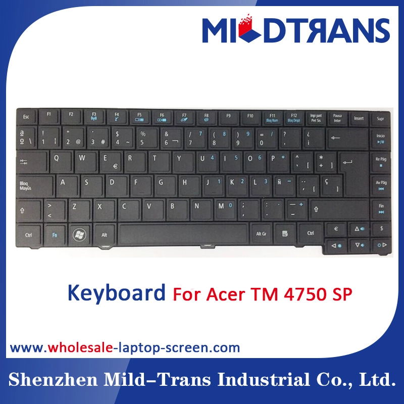 SP Laptop Keyboard For Acer TM 4750