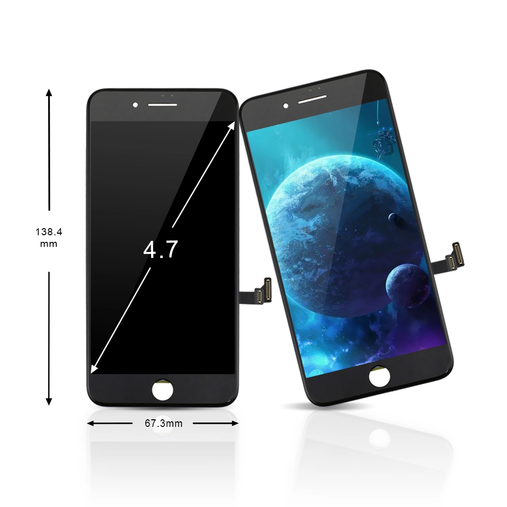 Tianma Hohe Qualität Mobiltelefon LCDS-Montage für iPhone 8 LCD-Bildschirmanzeige für iPhone-Digitizer schwarz