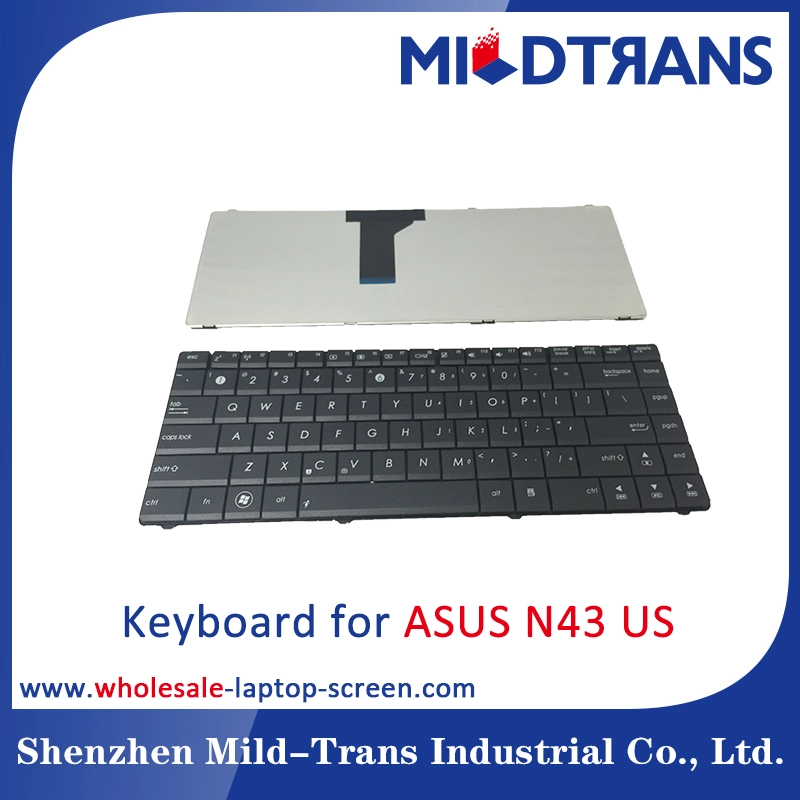 US Laptop Keyboard for ASUS N43