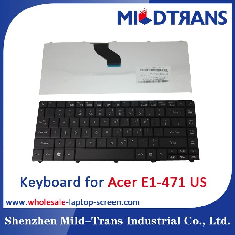 US Laptop Keyboard for Acer E1-471
