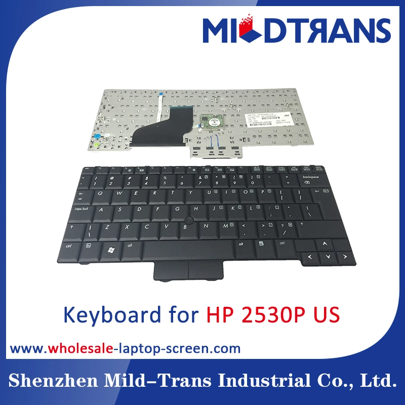 US Laptop Keyboard for HP 2530P