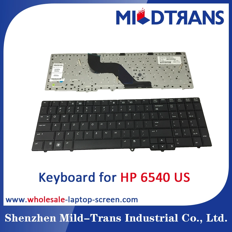 US Laptop Keyboard for HP 6540