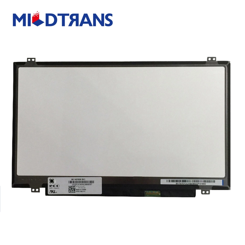 شاشة LAPTOP 14 LCD NV140FHM-N43 LCD شاشات LCD ضئيلة للكمبيوتر