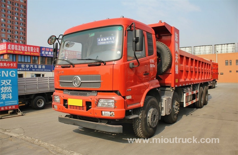 8X4 الصين تصدير DFL3310B4 الثقيلة 280hp تحميل الشاحنات تفريغ 16 طن