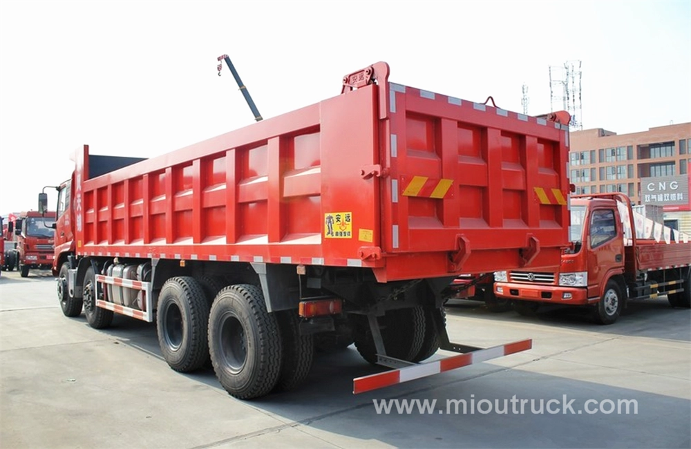 8X4 الصين تصدير DFL3310B4 الثقيلة 280hp تحميل الشاحنات تفريغ 16 طن