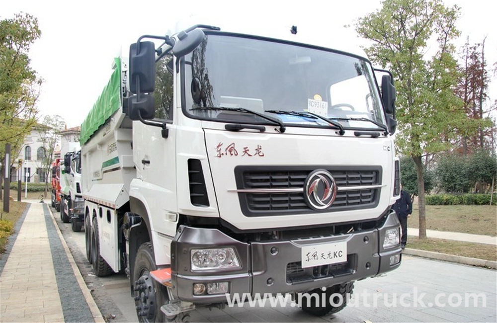 DONGFENG 310hp Тяжелый грузовик 30-50ton 6х4 Самосвал / Самосвал Грузовик для строительных отходов