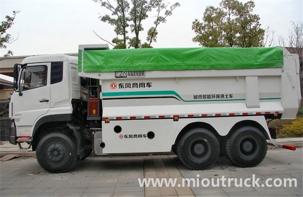 DONGFENG 310hp Тяжелый грузовик 30-50ton 6х4 Самосвал / Самосвал Грузовик для строительных отходов