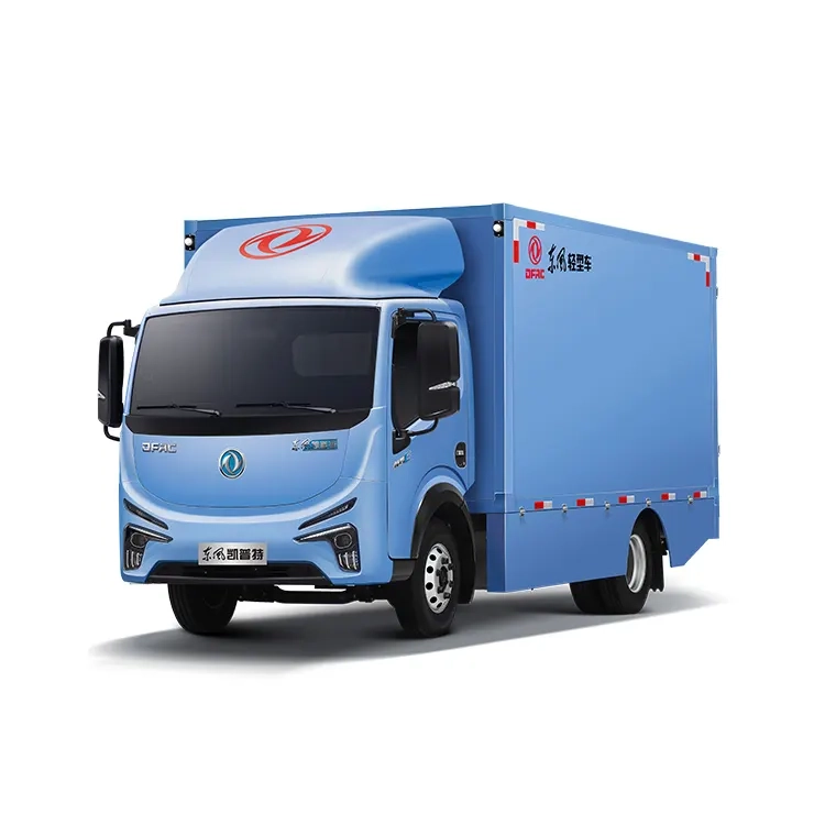 DONGFENG Captain EV18 With ABS Cargo Box Van Electric Trucks For Sale
