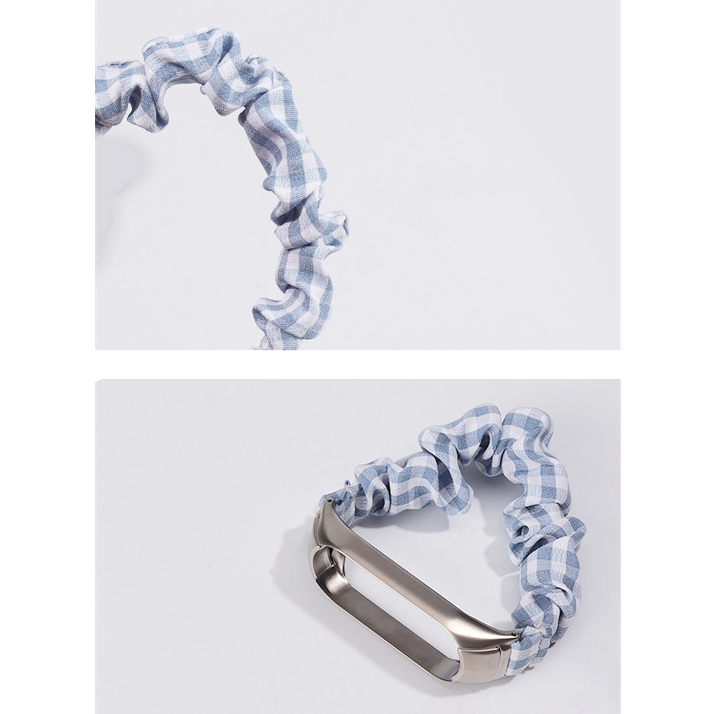CBXM556 Correa de repuesto de tela de pulsera de pelo elástico para Xiaomi Mi Band 5