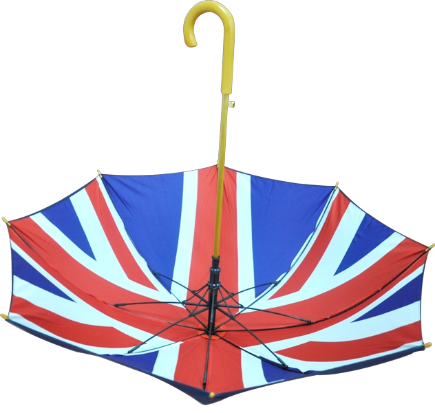 Advertisement wooden frame double layer promotion rainproof umbrella