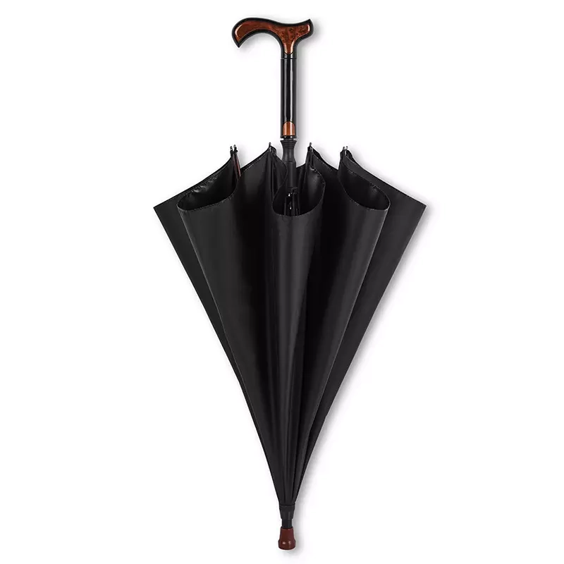 Mountaineering Separated Walking Crutches Umbrellas for Old People