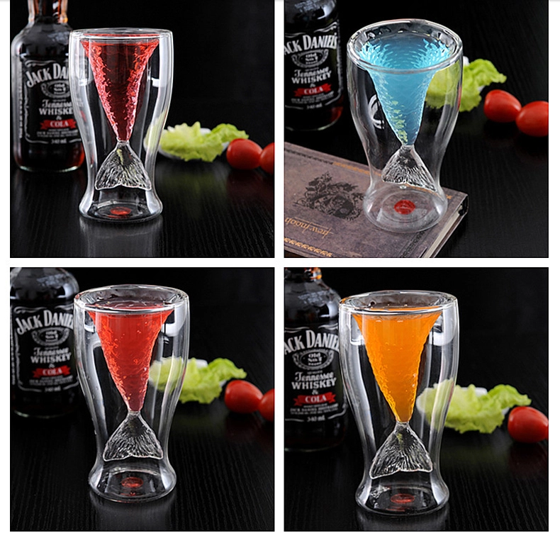 double wine glass