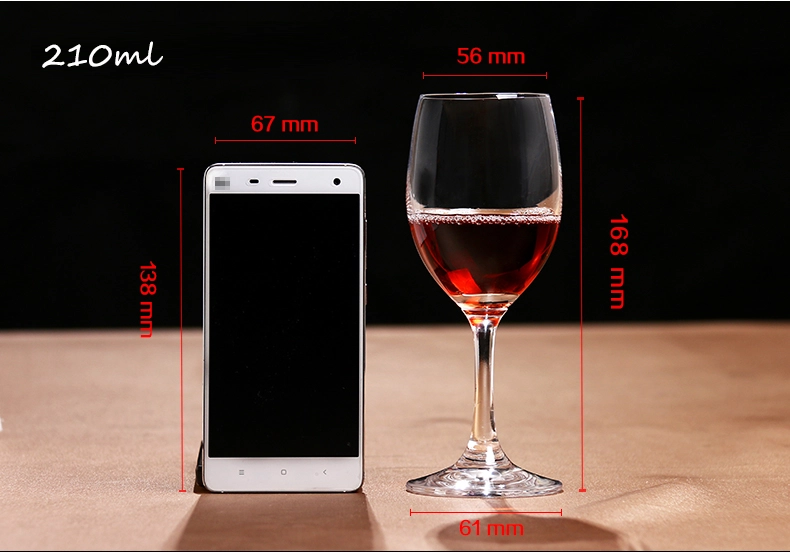 red wine glasses