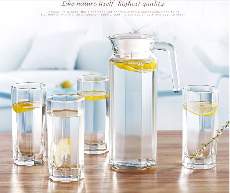 Glass bottle set