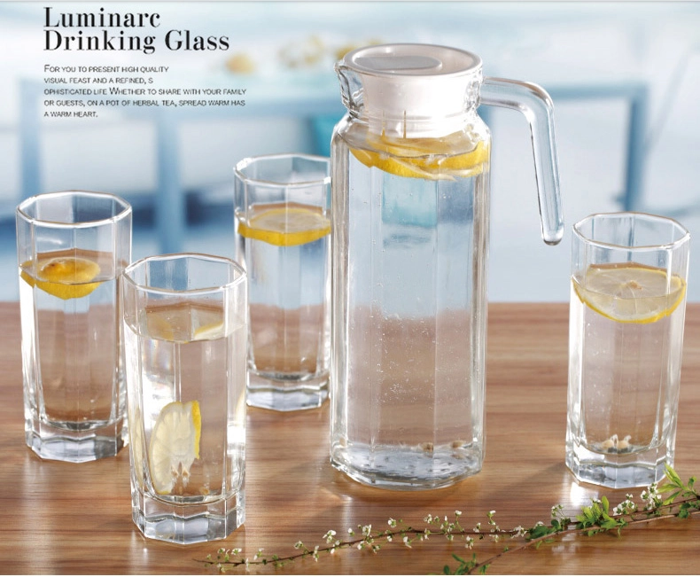 Glass bottle set