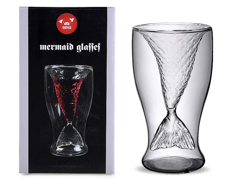 double wine glass