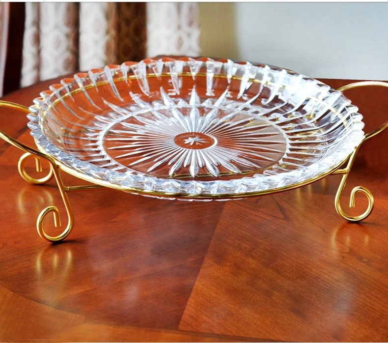 popular glass fruit plate