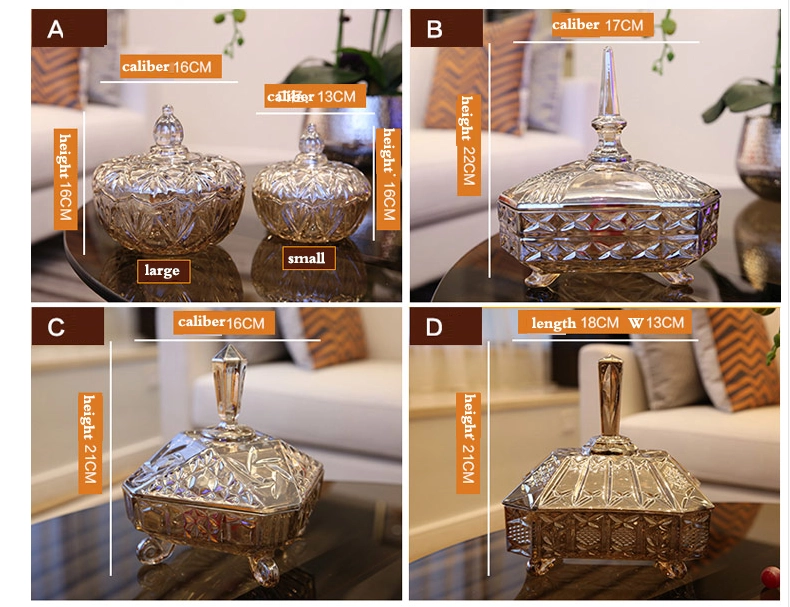 plating glass compote