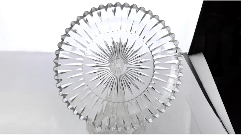 2016 China most popular glass fruit plate,crystal glass bowls wholesale