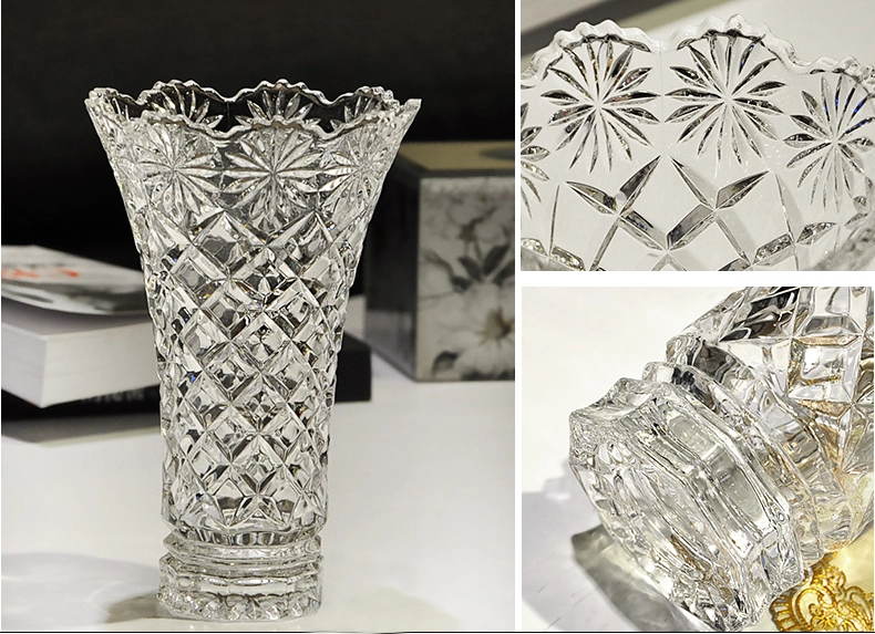 small glass vase