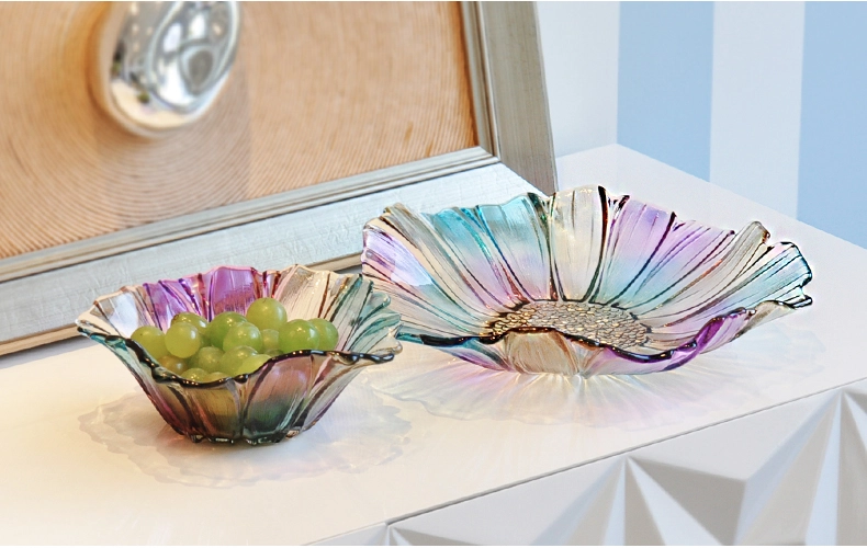 glass fruit bowl