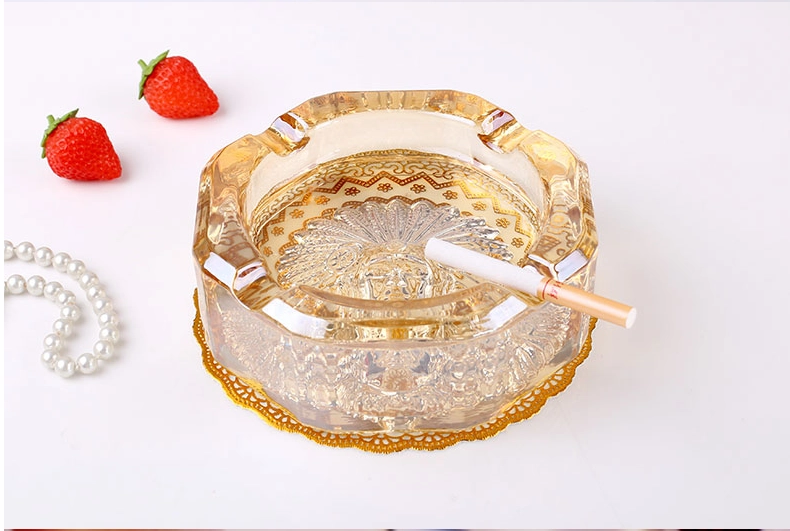 cut glass ashtray