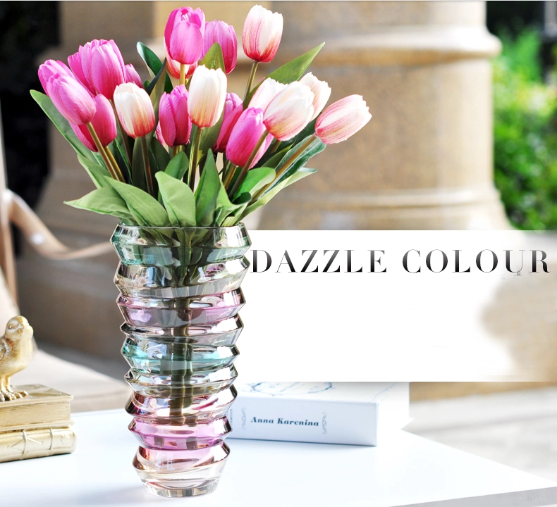 purple vases