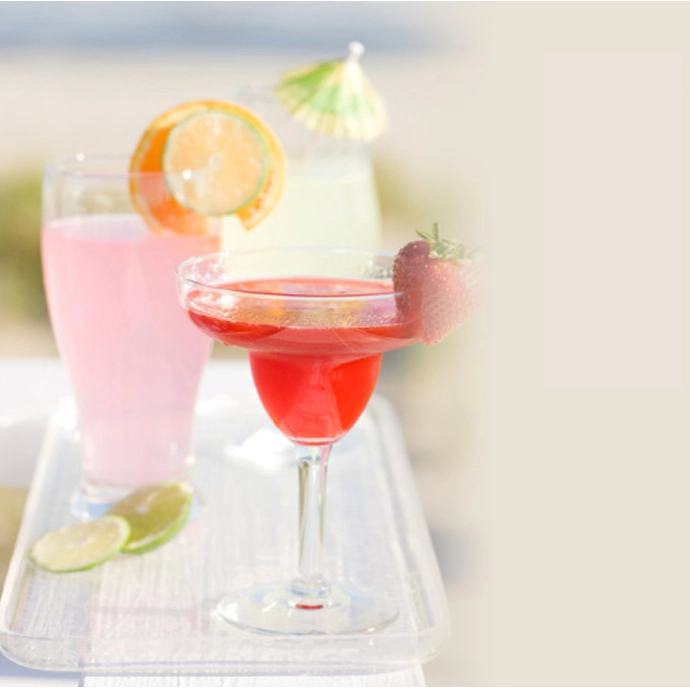 margaritas glasses