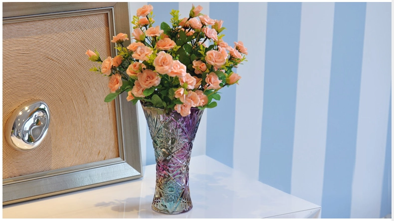 gold vases