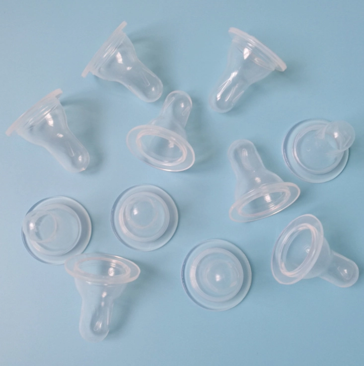 China Lamp Type LSR Silicon Nipple Pacifier & Food Grade Baby Sleep Soother Eco Friendly Baby Pacifier manufacturer