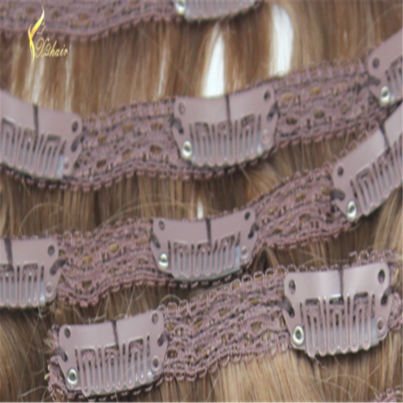 Hair Extension Type and Silky Straight Wave Style balayage hair extension clip in hair for white women