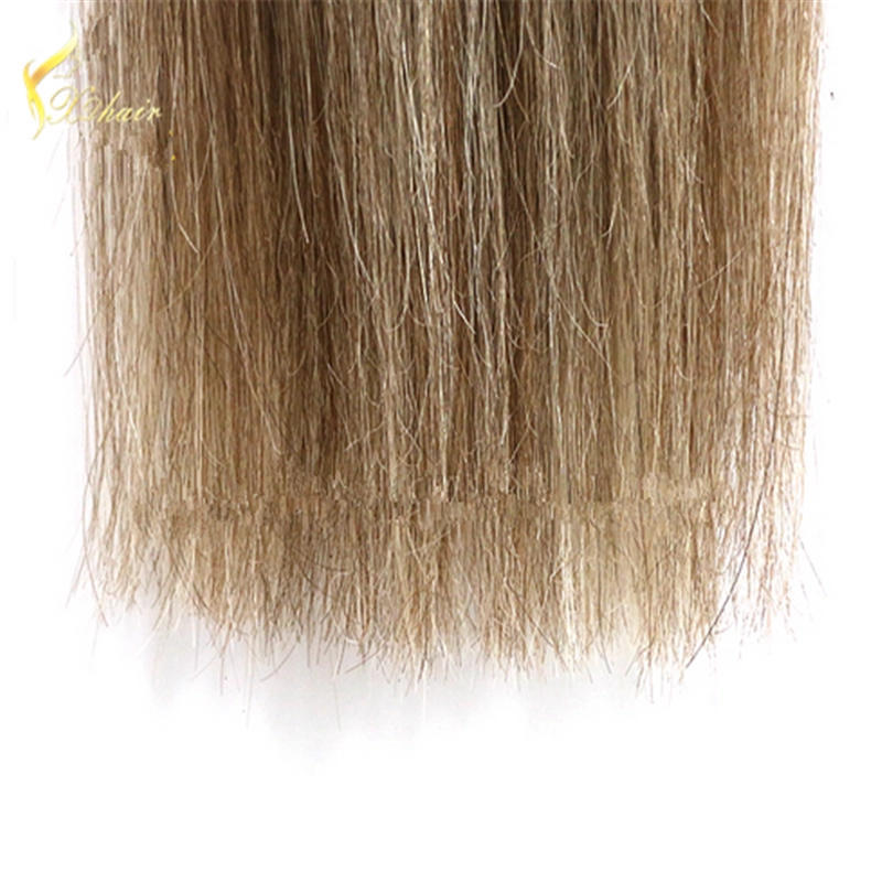 wholesale factory hot sale double drawn stable machine hair weft mixed color 100% brazilian virgin human hair weaves