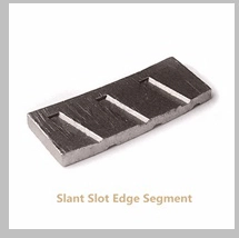Boreway High Efficiency Marble Cutting Notched Diamond Segment For Edge Cutting