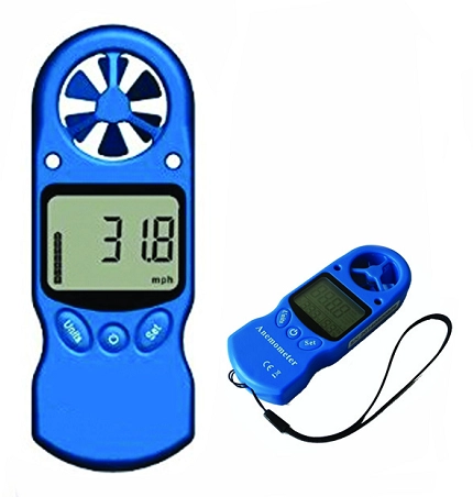 Anemómetro del viento de TL-302 Digitaces, anemómetro de la paleta