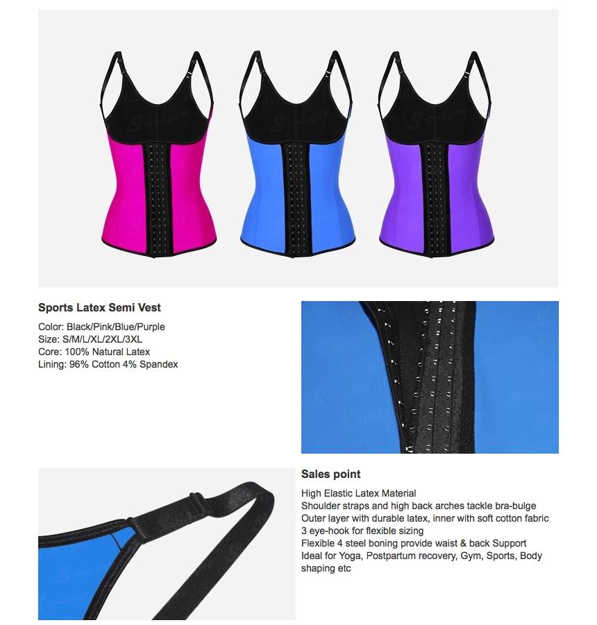 China Neoprene Slimming Vest Factory_01