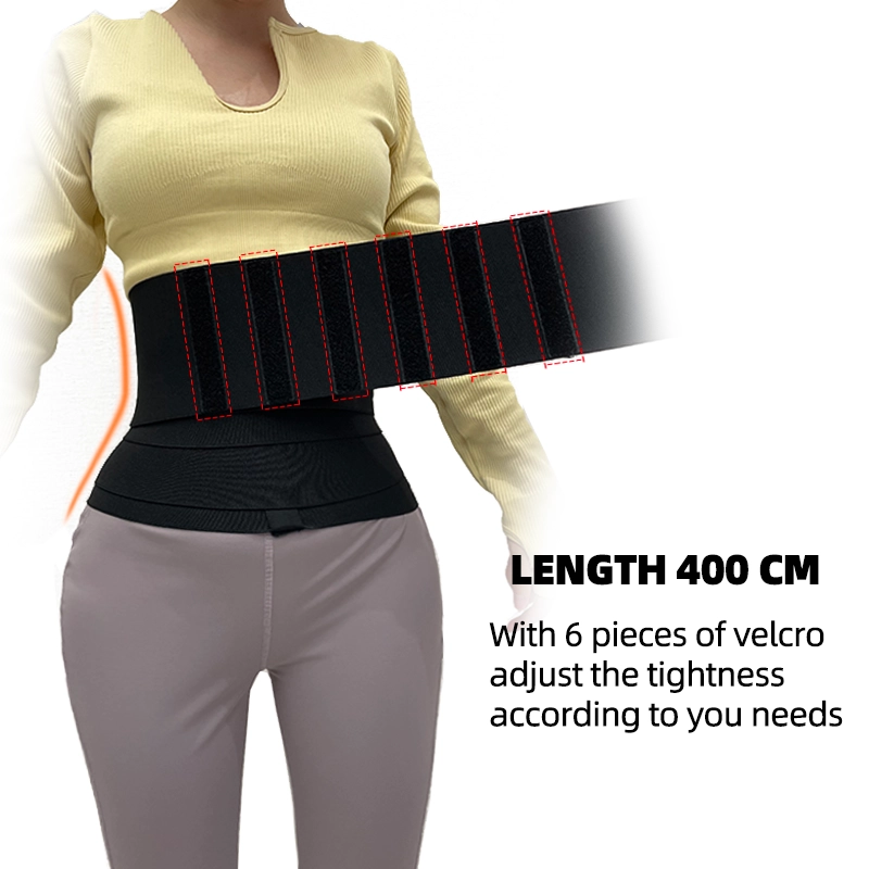 Polyester Bandage Waist Wrap Lose Weight Compression Shaper Supplier