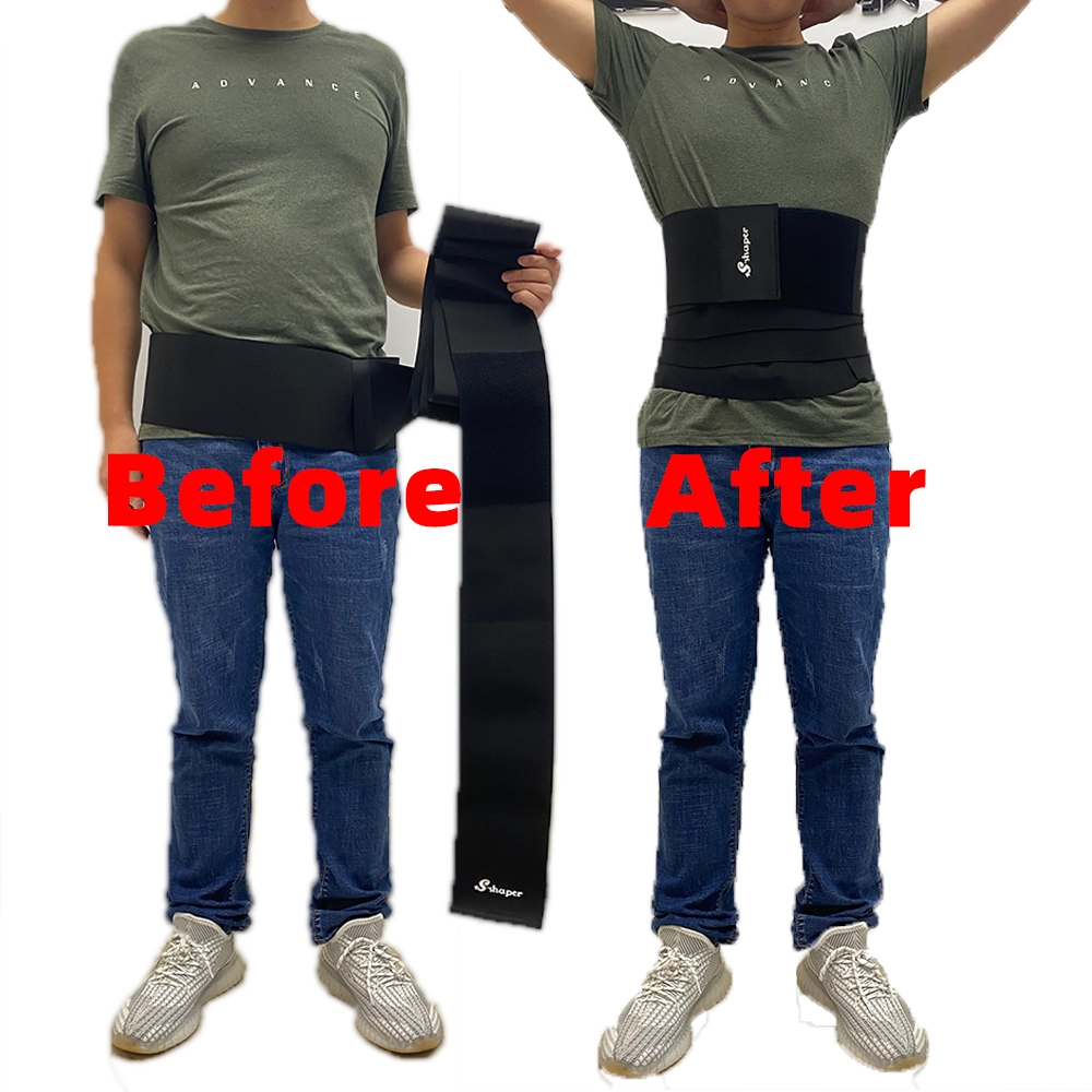 Polyester Bandage Waist Wrap Lose Weight Compression Shaper Supplier