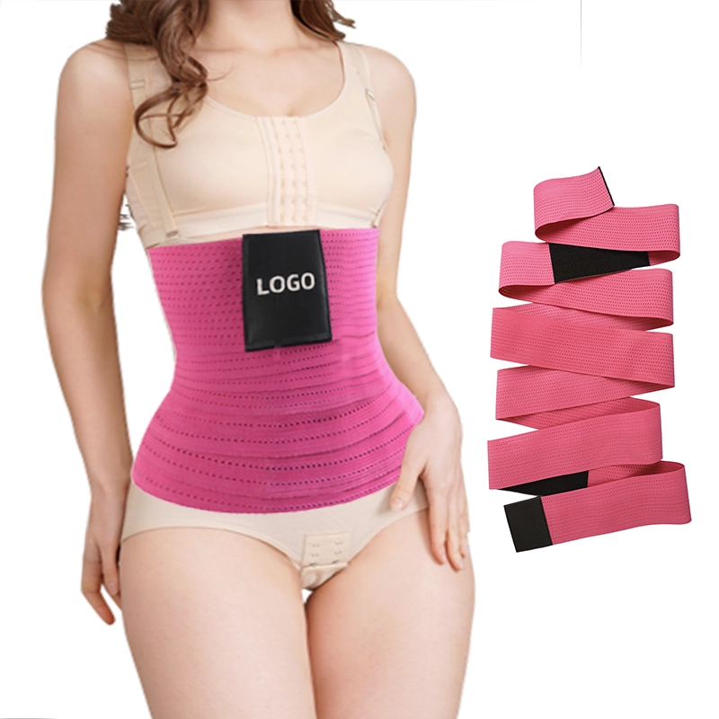 Slim laras tummy wrap bungkus di sekitar kilang pelatih pinggang pembalut