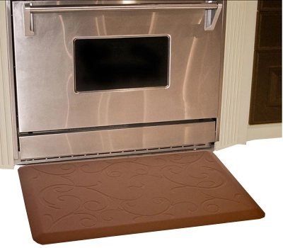 Polyurethane anti slip stair mats, fatigue mats, best kitchen floor mat, standing desk mat, black anti fatigue mat