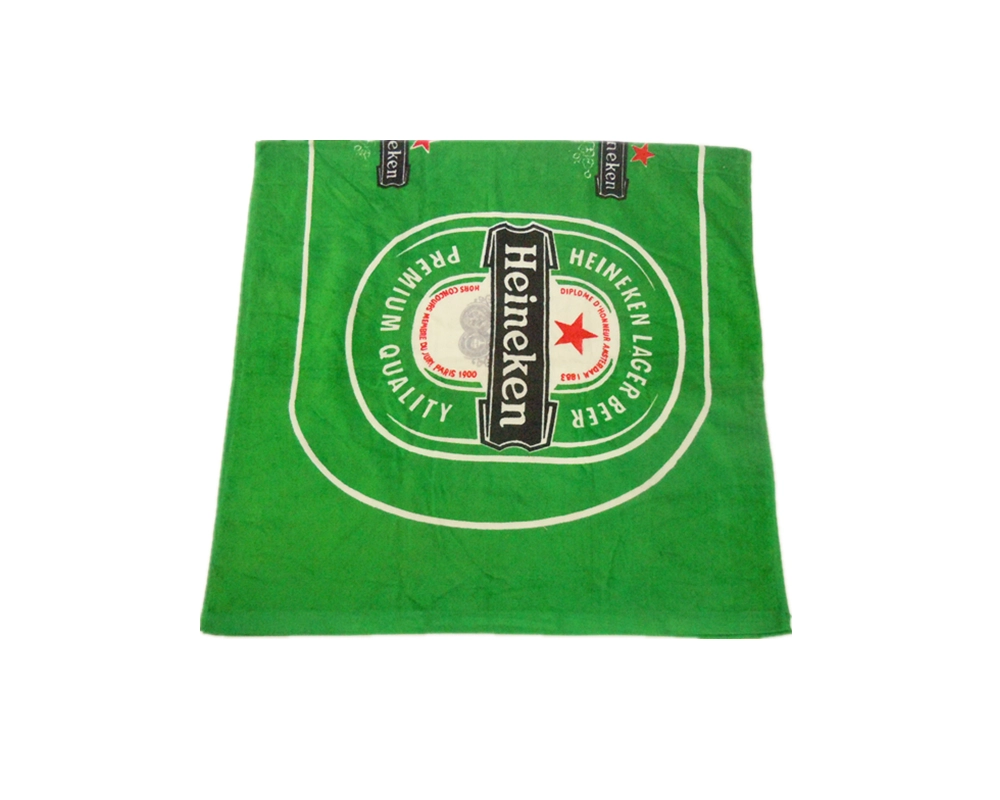 100% katoen velours schrapen reactieve afdrukken handdoek