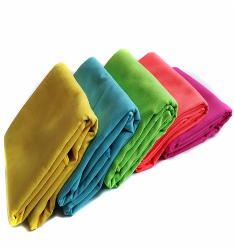 suede reizen microfiber handdoek polyester