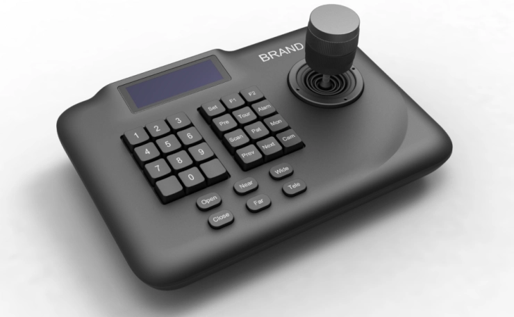 3-Axis Joystick RS485 AHD TVI CVI CVBS PTZ Camera Keyboard Controller