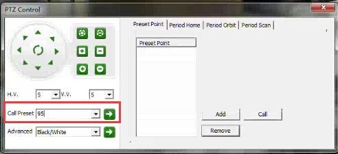 How to set cruise for IP PTZ cameras on CMS software ?