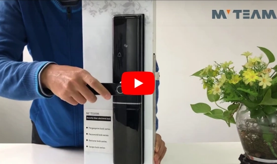 MVTEAM Fingerprint Keyless Smart Door Lock K3-ZKM