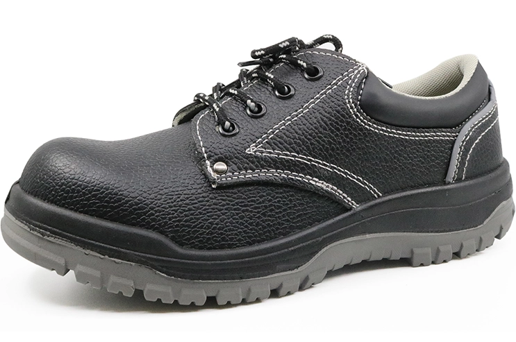 China CT0162 Black leather caterpillar pu sole steel toe cap industrial safety shoes for labor manufacturer CT0162 Black leather caterpillar pu sole steel toe cap industrial safety shoes for labor