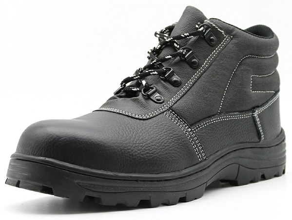 TM2012 Ölsäureständige aus echtem Lederstahlzehen verhindern Pannenabbau-Sicherheitsstiefel