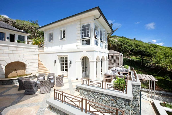 Serene Holiday Prefab Luxury Modern Villa di pantai Caribbean: Sunrise House