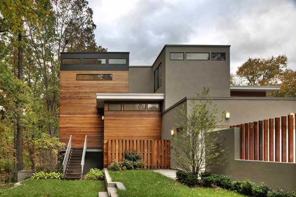 Pengawasan Eye Lake High End Prefabricated Modular Residence Ditetapkan oleh Details Unik